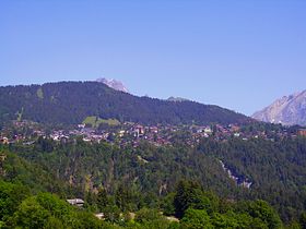 Villars-sur-Ollon von Westen