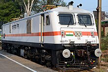 Indian Railway WAP-7 class electric locomotive WAP-7-LOCO.jpg