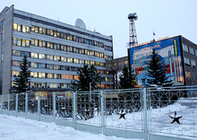 Administrative buildings at the cosmodrome Na kosmodrome Plesetsk (3).png