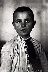 A young Volhynian boy, 1917.
