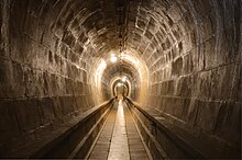 The tunnels of Fort de Mutzig, German fortifications built in 1893. By the 19th century, tunnels were used to connect blockhouses and firing points in the ditch to the fort. 14-46-35-f-mutzig.jpg