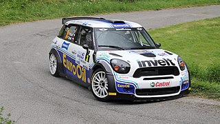 Mini Cooper S2000 1.6T Václava Pecha na Rally Bohemia 2015