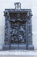 Auguste Rodin: La Porte de l’Enfer, deutsch: «Das Höllentor», 1880–1917, Geschenk von Emil G. Bührle, 1947
