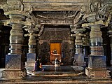 A sanctum inside the Hoysaleshwara temple in Halebidu.jpg