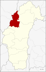Distretto di Khao Kho – Mappa