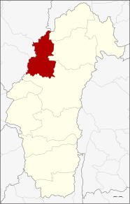 Amplasarea districtului în provincia Phetchabun