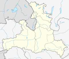 Mapa lokalizacyjna Salzburga