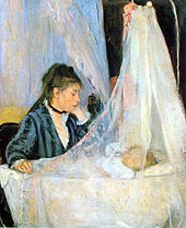 Berthe Morisot, Le berceau, 1872, Musée d'Orsay