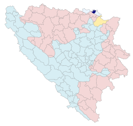 Domaljevac – Mappa