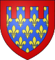 Blason comte fr Valois avant 1299.svg