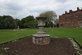 Bloye two vases and Aston Hall