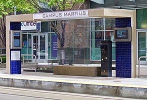 Трамвайна зупинка «Campus Martius»