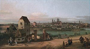 Brunnhaus auf dem Isarberg 1761