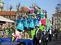 Prinsenwagen van 2019: carnavalsmaskers