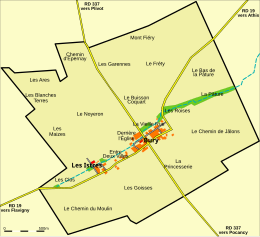 Carte de la commune