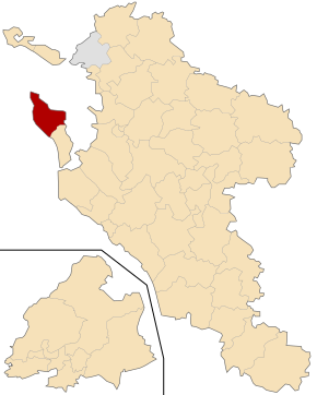Kanton Saint-Pierre-d’Oléron na mapě departementu Charente-Maritime