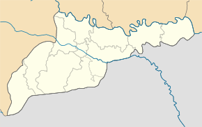 Околена. Карта розташування: Чернівецька область
