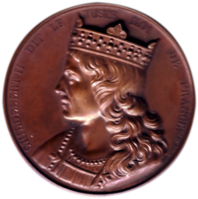 King Childebert II (570-595) Childebert II.png