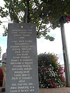 Memorial în Cobh⁠(d), comitatul Cork, pentru voluntarii din acel oraș
