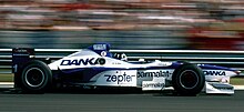 Photo de Damon Hill dans l'Arrows A18 en Hongrie en 1997