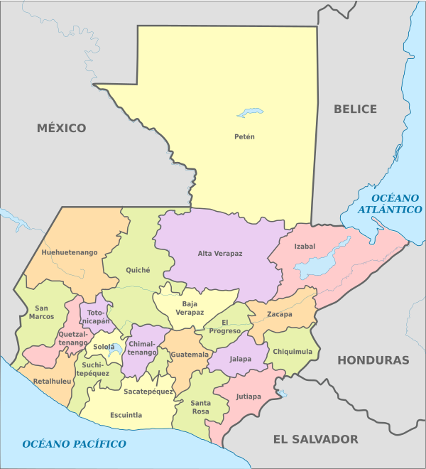 Departamentos de Guatemala