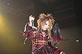 Dio – Distraught Overlord vocalist Mikaru wearing a costume in Paris 2007