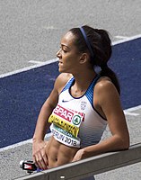 Vizeeuropameisterin Katarina Johnson-Thompson