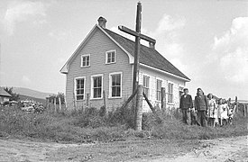 École à Saint-Fidèle, 1942