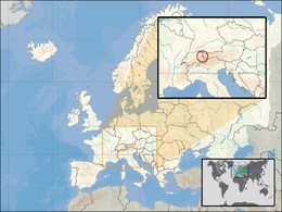 Liechtenstein - Localizzazione