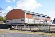 旧藤沢小学校の体育館（2024年1月）