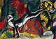 Franz Marc - Drei Katzen groß