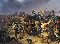 1809年オーストリア戦役の場面