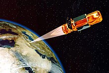 A vision for the future of the US Space Command for 2020: a space-based high-energy laser destroys a terrestrial target Gerichteter-laser-dod-zeichnung 1-960x640.jpg