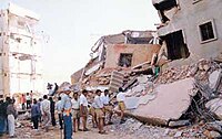 The 2001 Gujarat earthquake occurred in a part of India with relatively low seismicity, devastating the cities of Anjar and Bhuj.