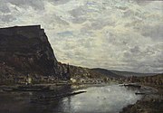 ディナンの風景 (1870) ベルギー王立美術館 蔵