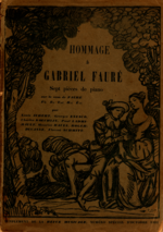 Vignette pour Hommage à Gabriel Fauré