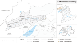 Courtelary – Mappa