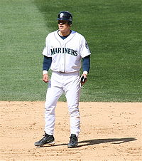 Kenji Johjima i Seattle Mariners dräkt 2007.
