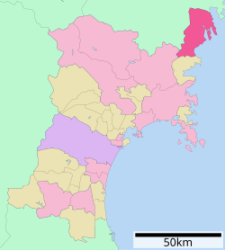 An kinamumugtakan kan Kesennuma sa Prepekturang Miyagi