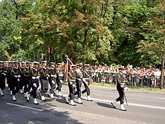 Marins de la marine polonaise, Varsovie, 2007.