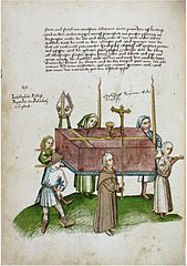 Погребение на архиепископ Солзбъри (1464)