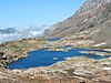 Les lacs du Milieu et de la Fare.