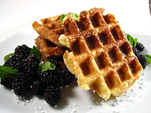 Liège waffles.