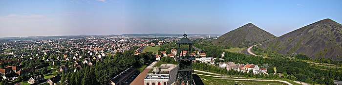 Panoramatický pohled na město Liévin