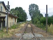 De lijn bij Saint-Rimay