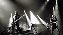 Linkin Park pindant on concert e 2010, e Berlin.