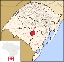 Caçapava do Sul – Mappa