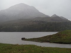 Another view of Loch Clair and Sgurr Dubh