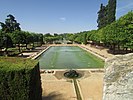 Watersysteem (lagere zwembaden en irrigatiekanaal) van het Alcázar de los Reyes Cristianos