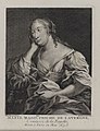 Étienne Fessard (1714-1774), Madame de La Fayette (16 marso 1634-25 mazzo 1693), 1734-1755